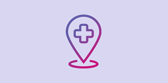 Doctor finder link, graphics, icon